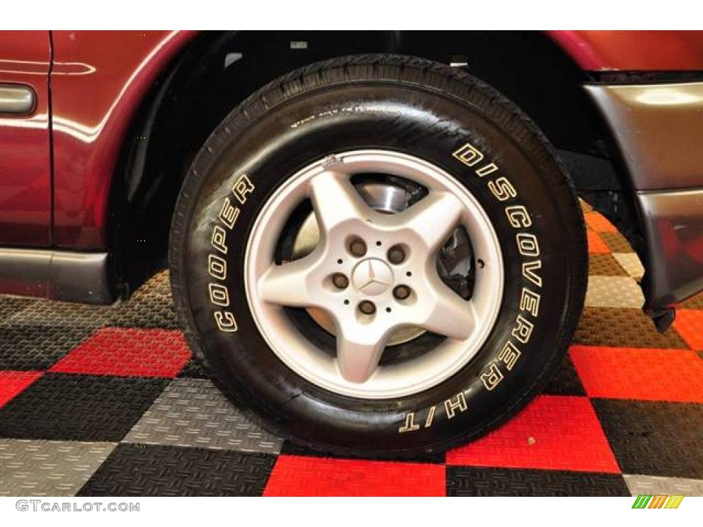 1998 ML 320 4Matic - Ruby Metallic / Sand photo #20