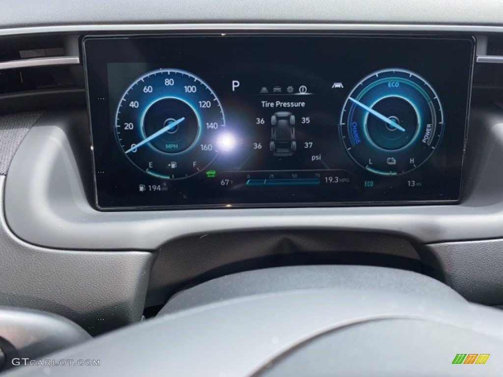 2022 Hyundai Tucson SEL Convienience Hybrid AWD Gauges Photo #141958001