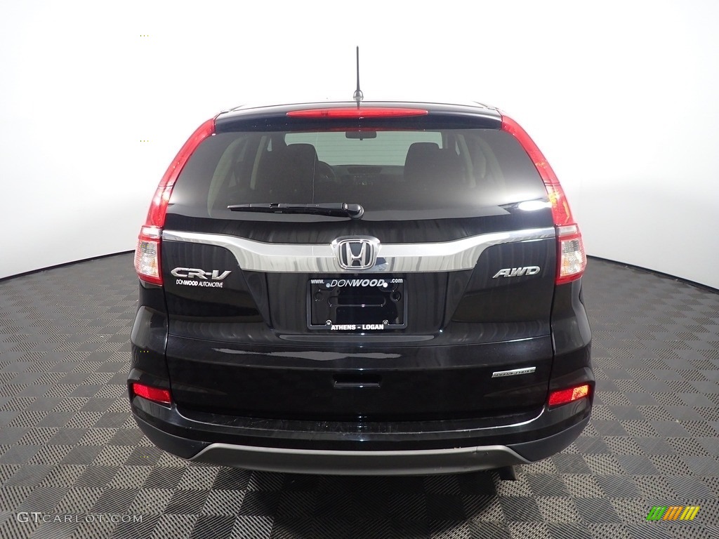2016 CR-V SE AWD - Crystal Black Pearl / Black photo #12