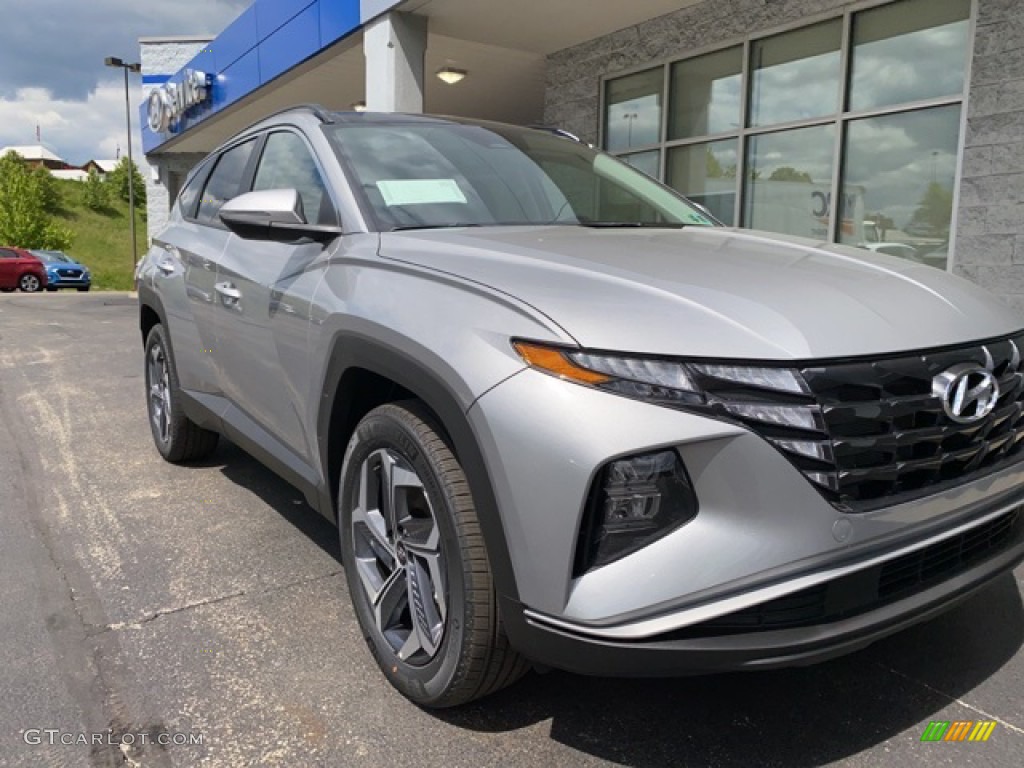 2022 Tucson SEL Convienience Hybrid AWD - Shimmering Silver / Gray photo #1