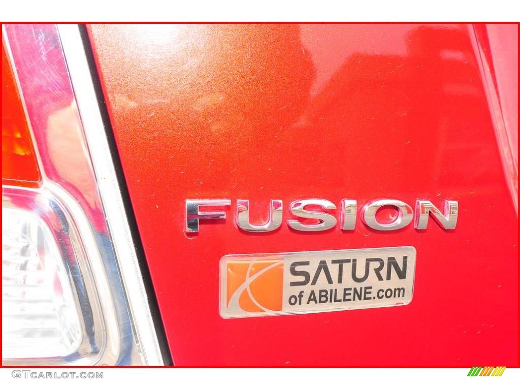 2008 Fusion SE - Redfire Metallic / Charcoal Black photo #4