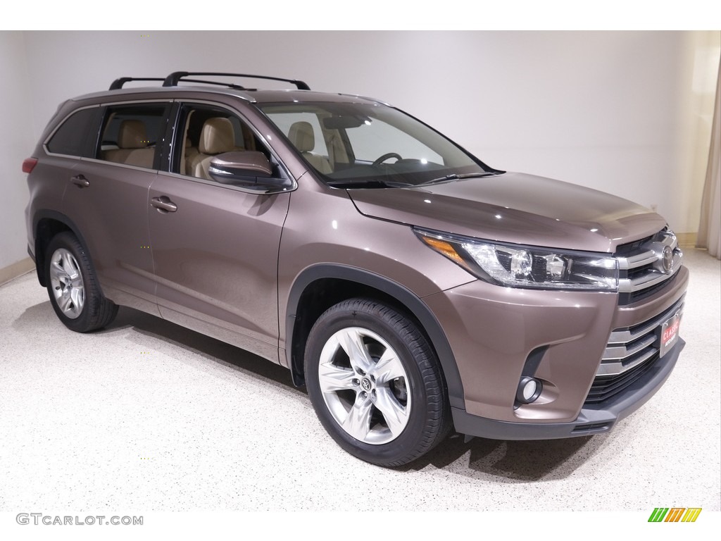 2017 Highlander Limited AWD - Toasted Walnut Pearl / Almond photo #1