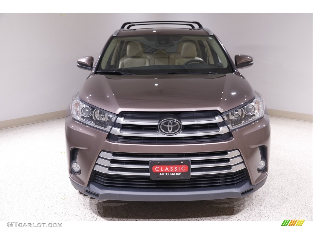 2017 Highlander Limited AWD - Toasted Walnut Pearl / Almond photo #2