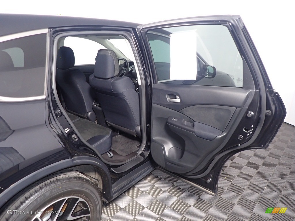 2016 CR-V SE AWD - Crystal Black Pearl / Black photo #35