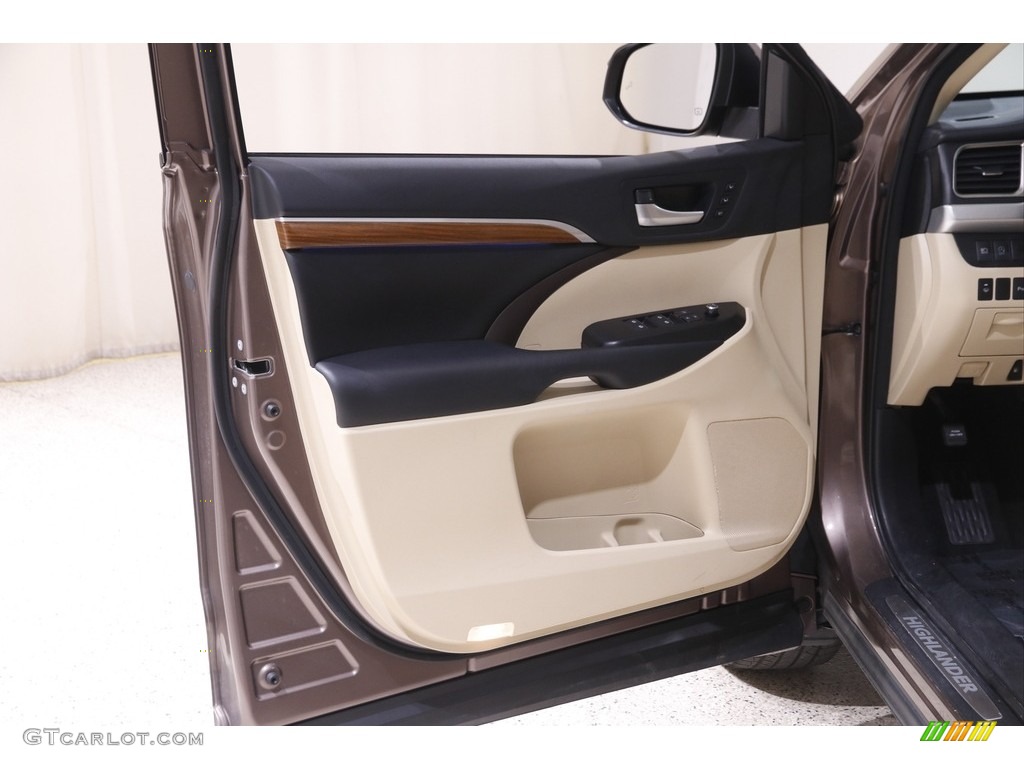 2017 Highlander Limited AWD - Toasted Walnut Pearl / Almond photo #4
