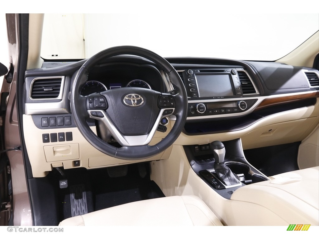 2017 Highlander Limited AWD - Toasted Walnut Pearl / Almond photo #6