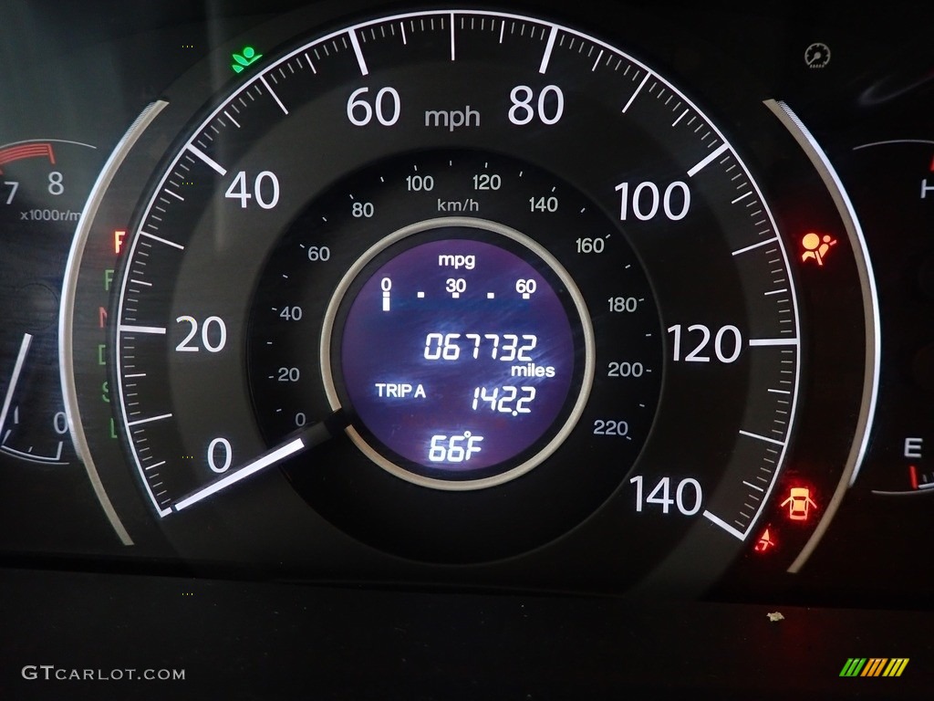 2016 CR-V SE AWD - Crystal Black Pearl / Black photo #42