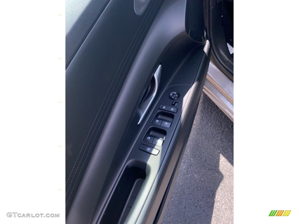 2021 Elantra Blue Hybrid - Electric Shadow / Black photo #5