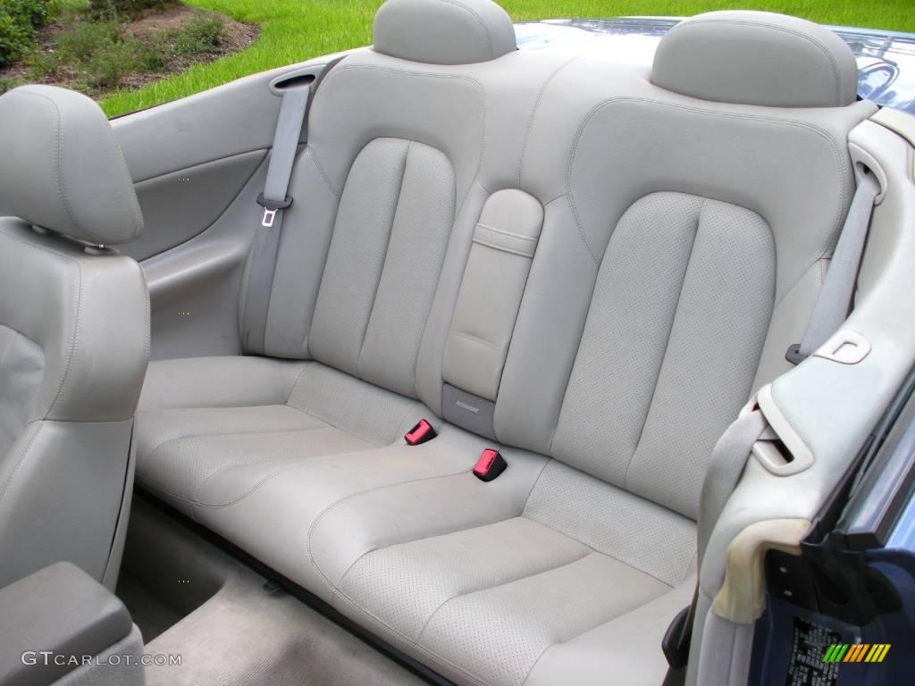 2000 CLK 430 Cabriolet - Quartz Blue Metallic / Ash photo #18