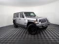 2020 Billet Silver Metallic Jeep Wrangler Unlimited Sport 4x4  photo #4