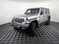 2020 Billet Silver Metallic Jeep Wrangler Unlimited Sport 4x4  photo #9