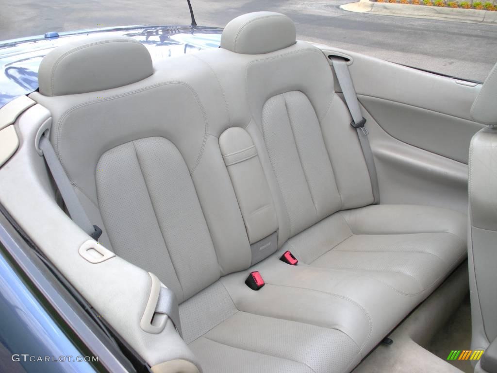 2000 CLK 430 Cabriolet - Quartz Blue Metallic / Ash photo #21