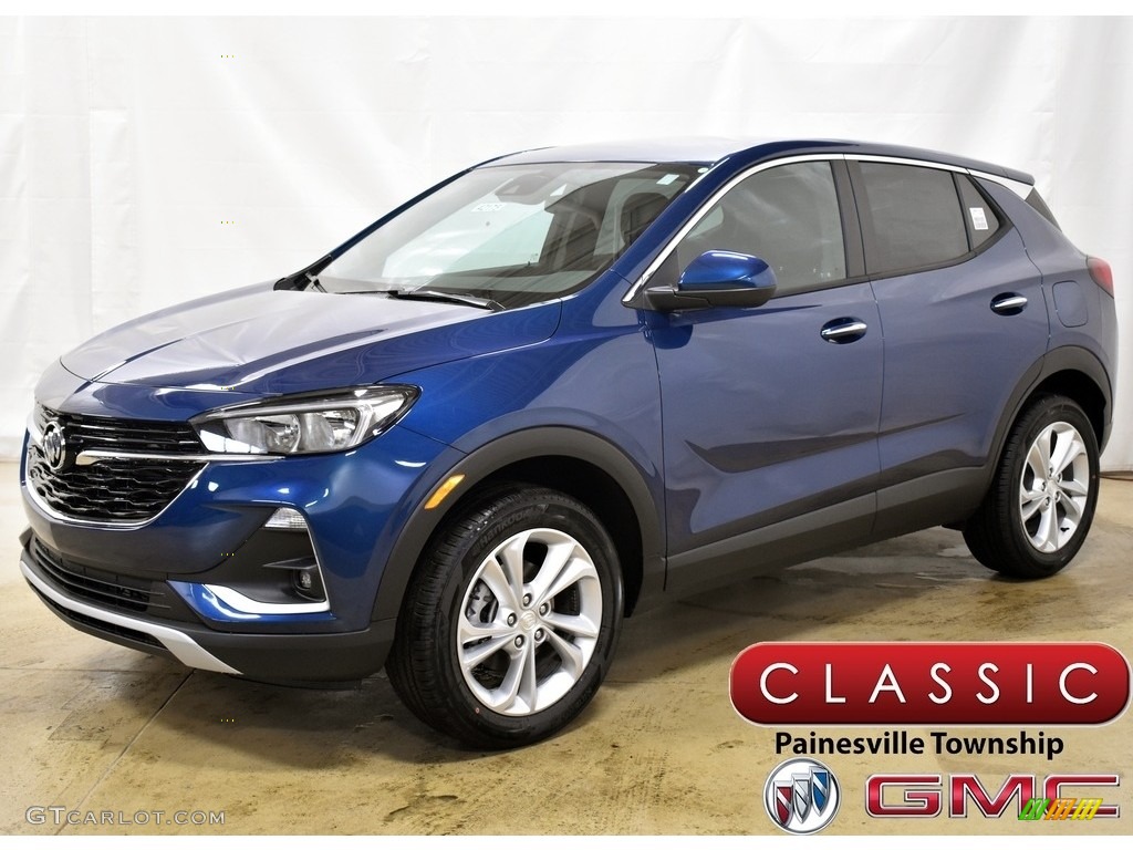 2021 Encore GX Preferred - Deep Azure Metallic / Ebony photo #1