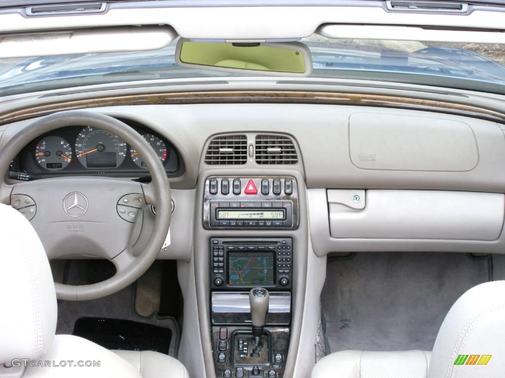 2000 CLK 430 Cabriolet - Quartz Blue Metallic / Ash photo #22