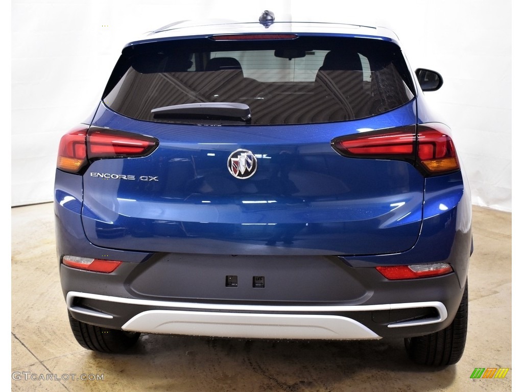2021 Encore GX Preferred - Deep Azure Metallic / Ebony photo #3