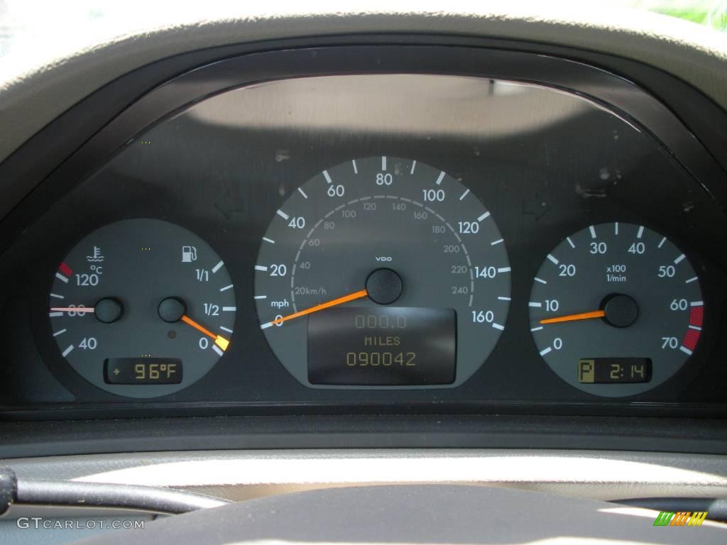 2000 CLK 430 Cabriolet - Quartz Blue Metallic / Ash photo #24