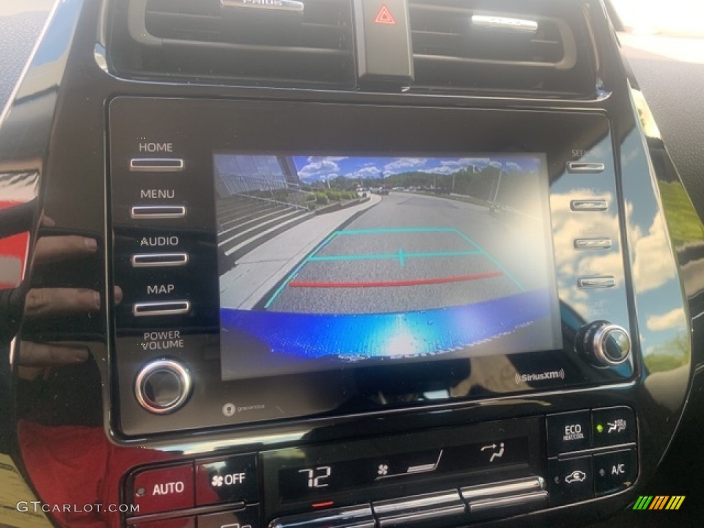 2021 Prius XLE AWD-e - Electric Storm Blue / Black photo #8
