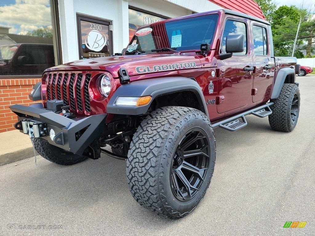 2021 Gladiator Sport 4x4 - Snazzberry Pearl / Black photo #1