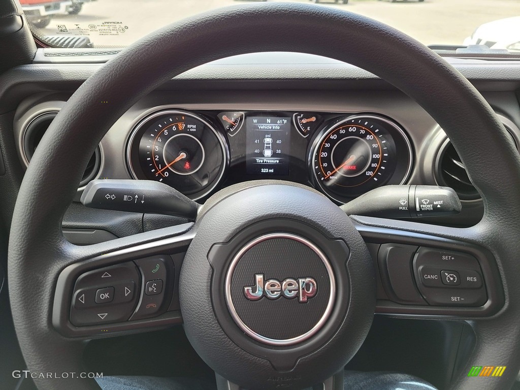 2021 Gladiator Sport 4x4 - Snazzberry Pearl / Black photo #9