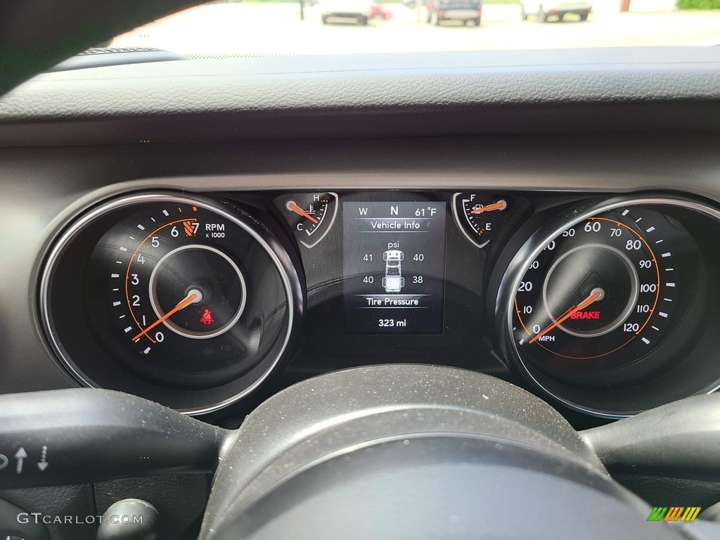 2021 Gladiator Sport 4x4 - Snazzberry Pearl / Black photo #12