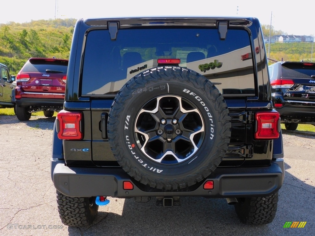 2021 Wrangler Unlimited Rubicon 4xe Hybrid - Black / Black photo #6