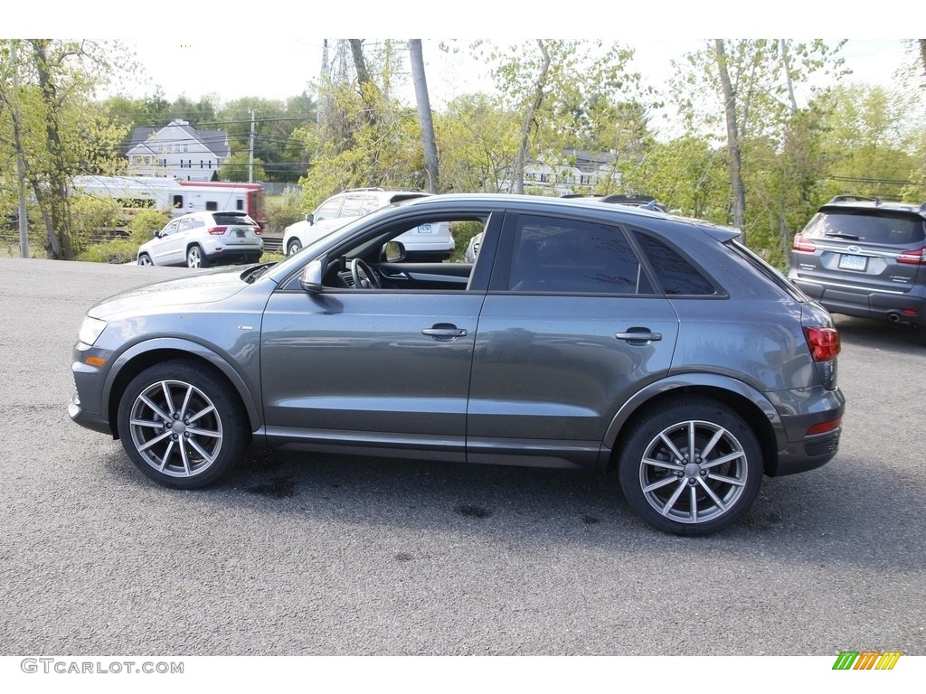 2018 Q3 2.0 TFSI Premium quattro - Daytona Gray Metallic / Black photo #8