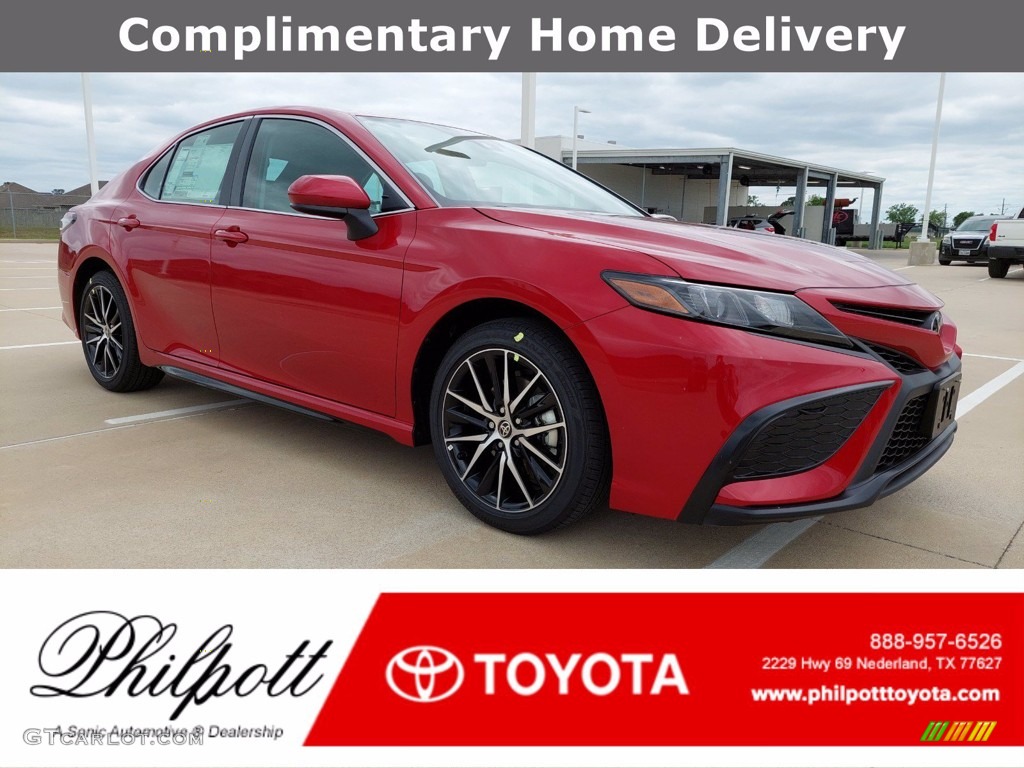 Supersonic Red Toyota Camry