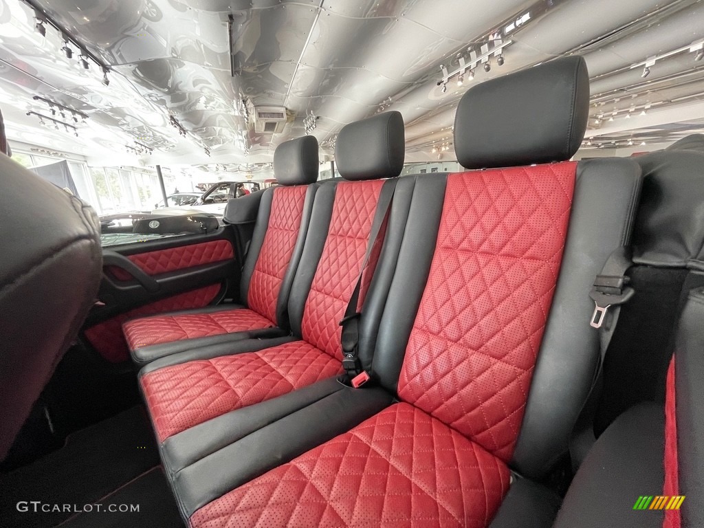 designo Classic Red Interior 2015 Mercedes-Benz G 63 AMG Photo #141962261