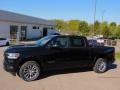 2021 Diamond Black Crystal Pearl Ram 1500 Laramie Crew Cab 4x4  photo #9