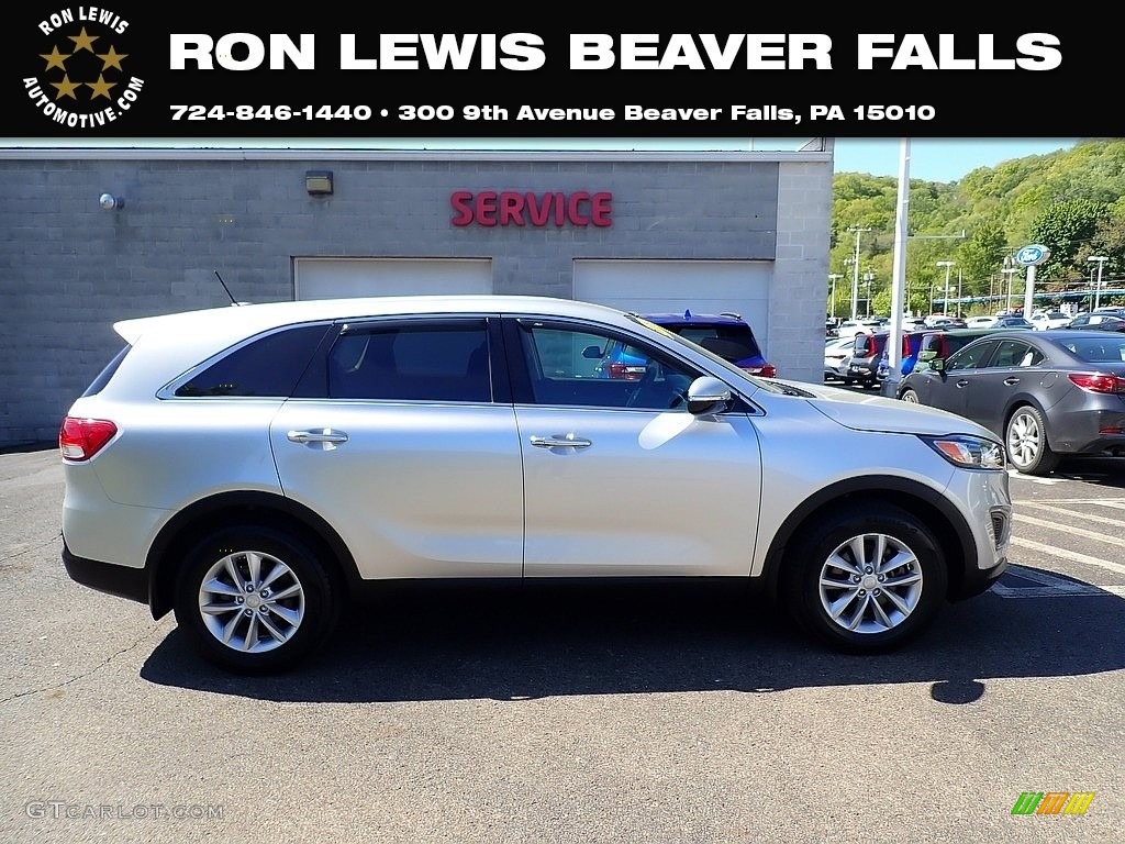 2018 Sorento L - Sparkling Silver / Black photo #1