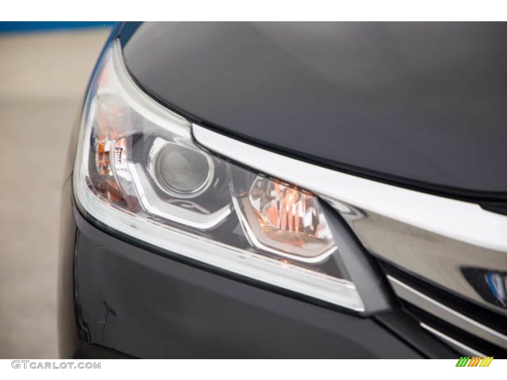 2016 Accord LX Sedan - Crystal Black Pearl / Black photo #8