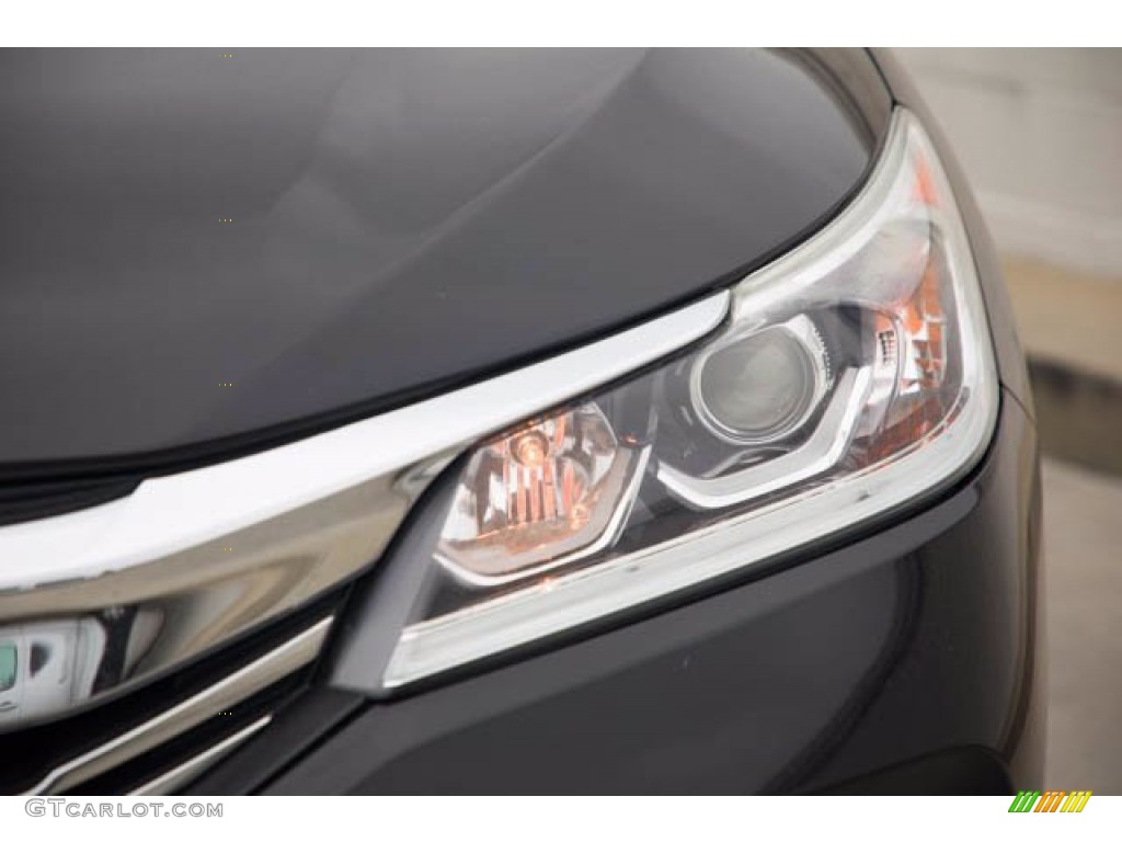 2016 Accord LX Sedan - Crystal Black Pearl / Black photo #9