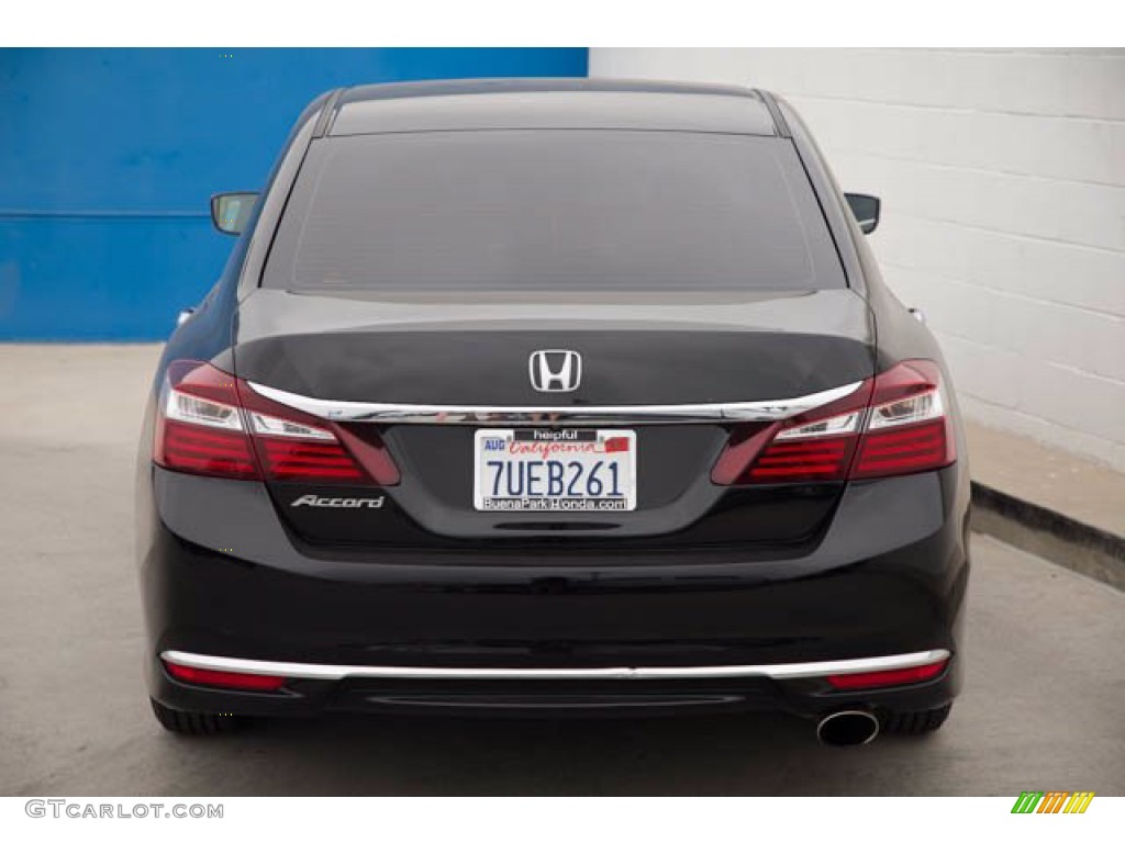 2016 Accord LX Sedan - Crystal Black Pearl / Black photo #11