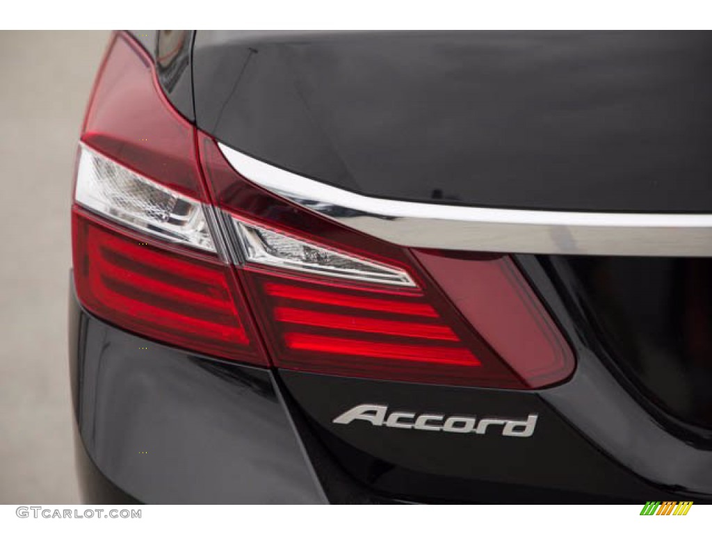 2016 Accord LX Sedan - Crystal Black Pearl / Black photo #12