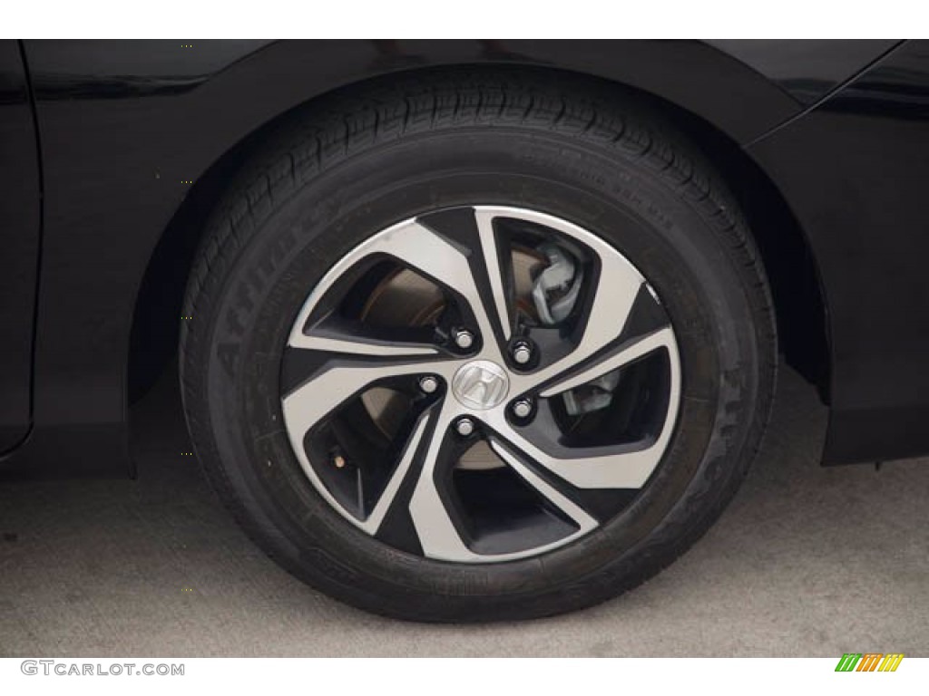 2016 Accord LX Sedan - Crystal Black Pearl / Black photo #34