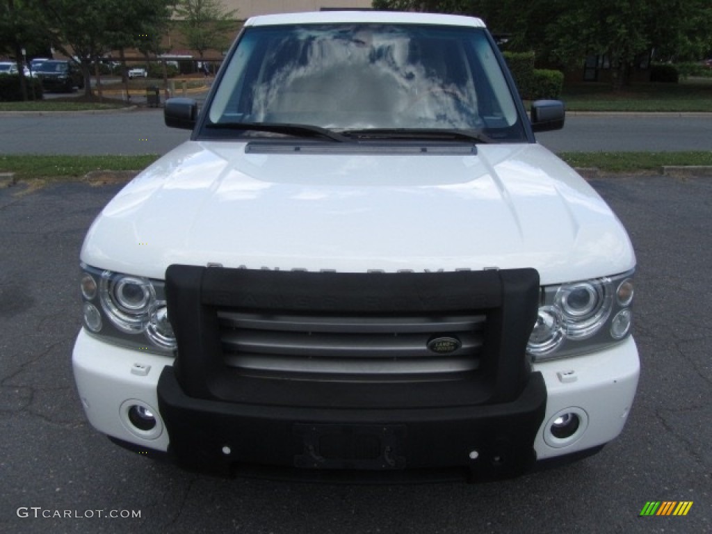 2006 Range Rover HSE - Chawton White / Parchment/Navy photo #5