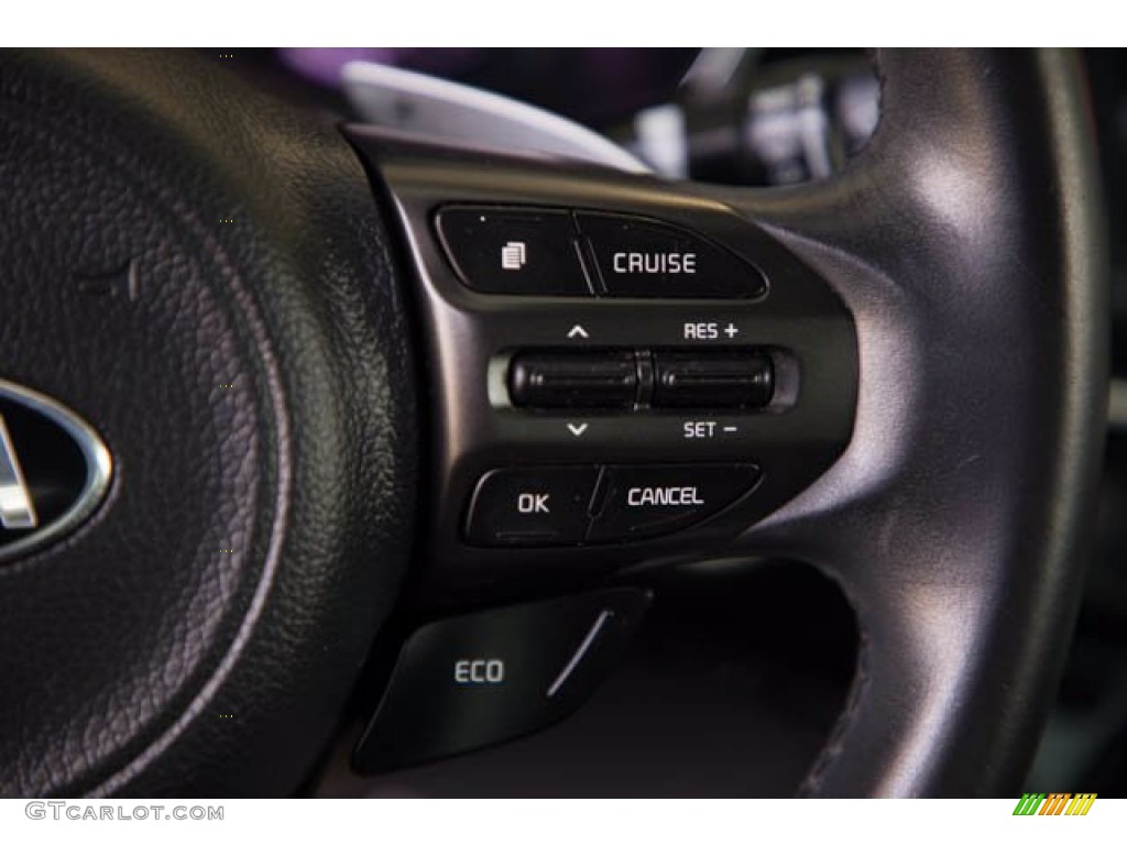 2015 Kia Optima SX Black Steering Wheel Photo #141963857