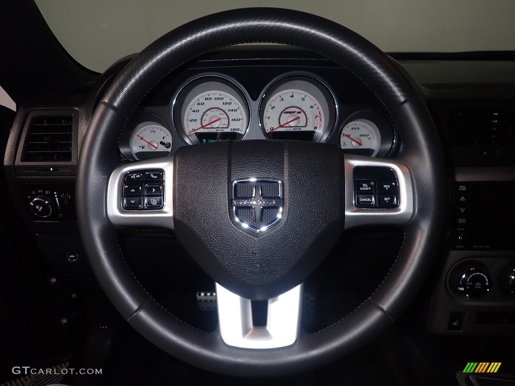 2011 Challenger SRT8 392 - Black / Dark Slate Gray photo #28