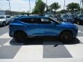 2021 Bright Blue Metallic Chevrolet Blazer RS AWD  photo #3