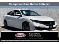 Platinum White Pearl - Civic EX Sedan Photo No. 1