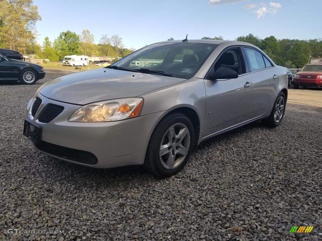 2008 G6 Sedan - Liquid Silver Metallic / Ebony Black photo #1
