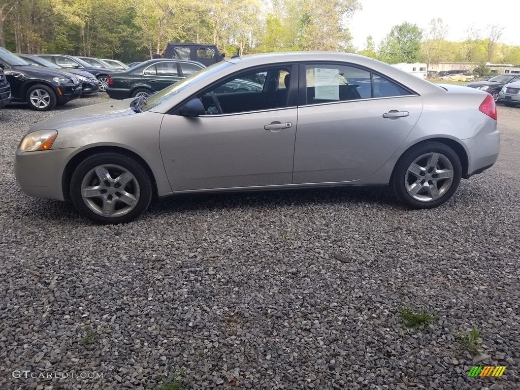 2008 G6 Sedan - Liquid Silver Metallic / Ebony Black photo #2