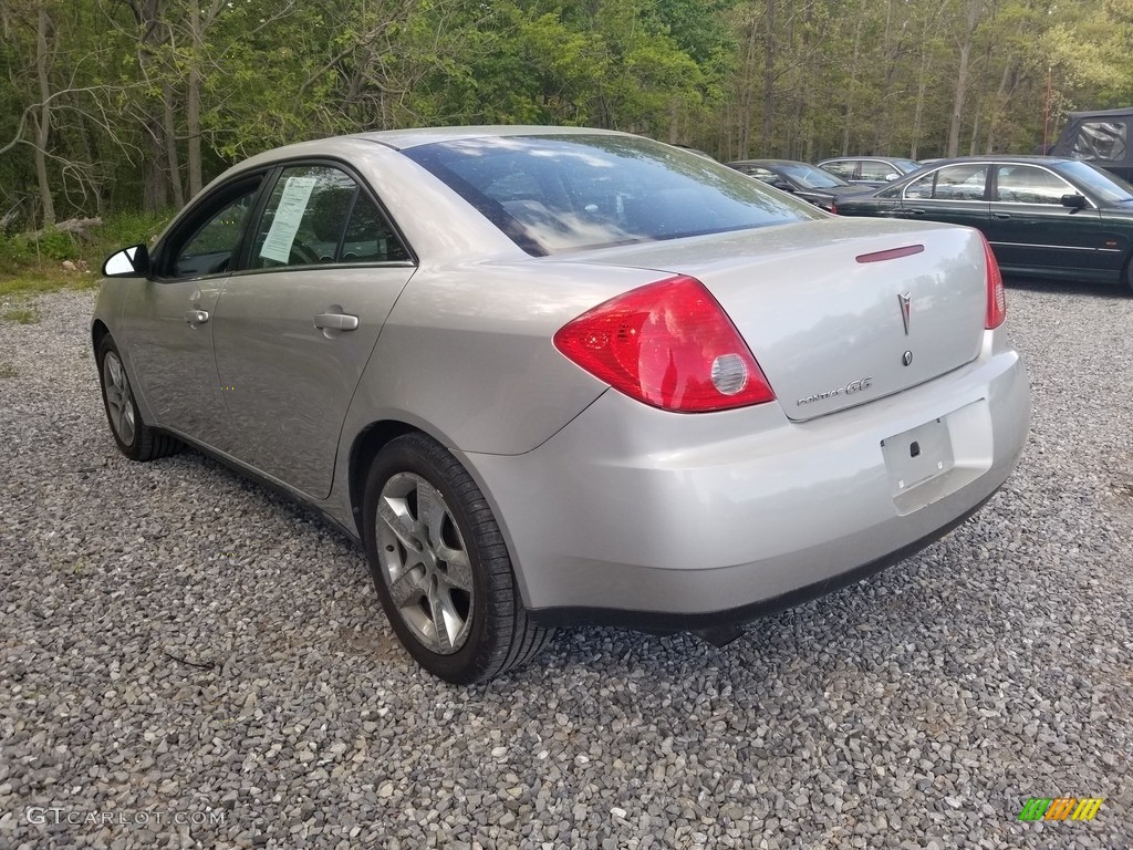 2008 G6 Sedan - Liquid Silver Metallic / Ebony Black photo #3