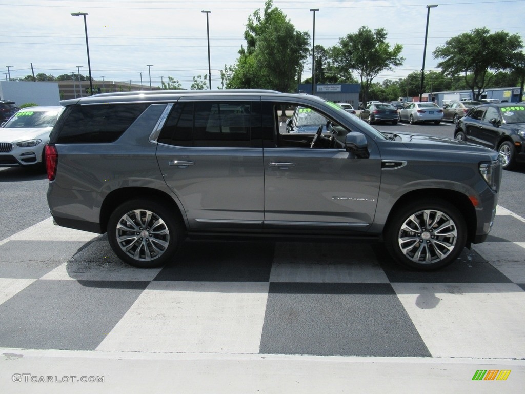 Satin Steel Metallic 2021 GMC Yukon Denali 4WD Exterior Photo #141964874