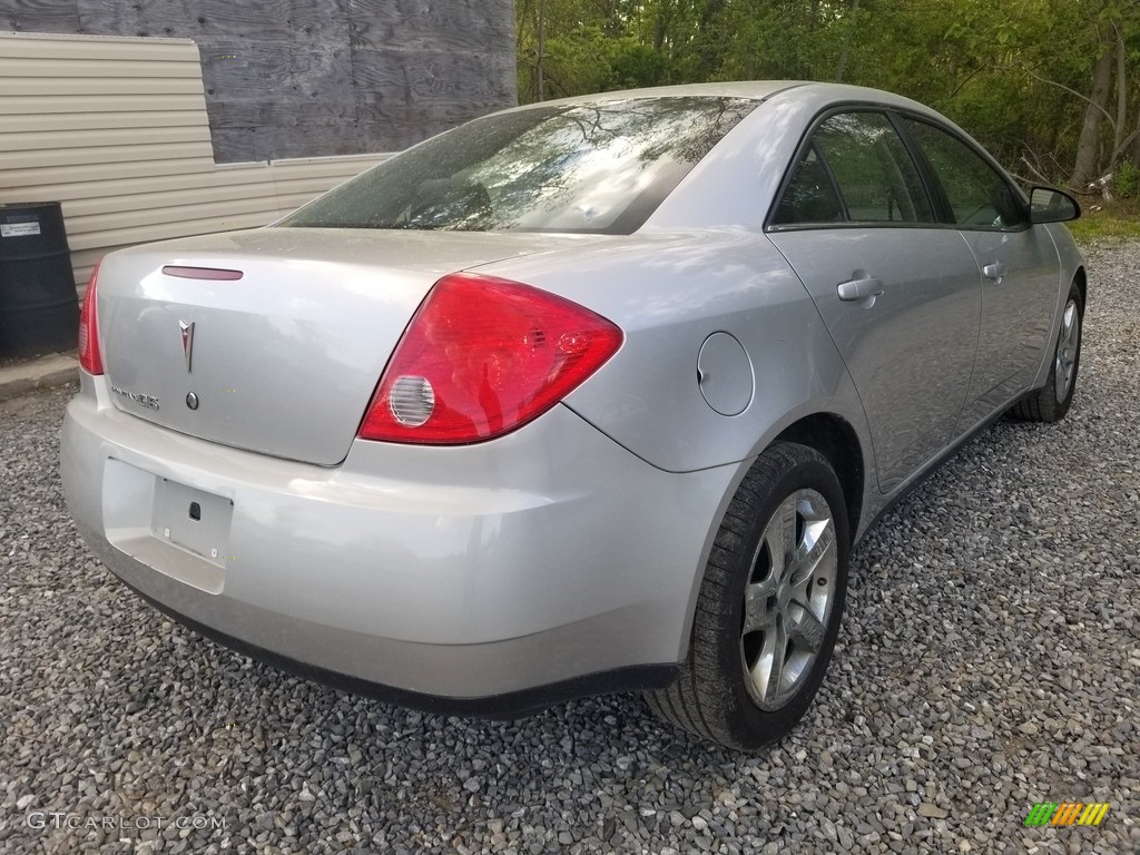 2008 G6 Sedan - Liquid Silver Metallic / Ebony Black photo #5
