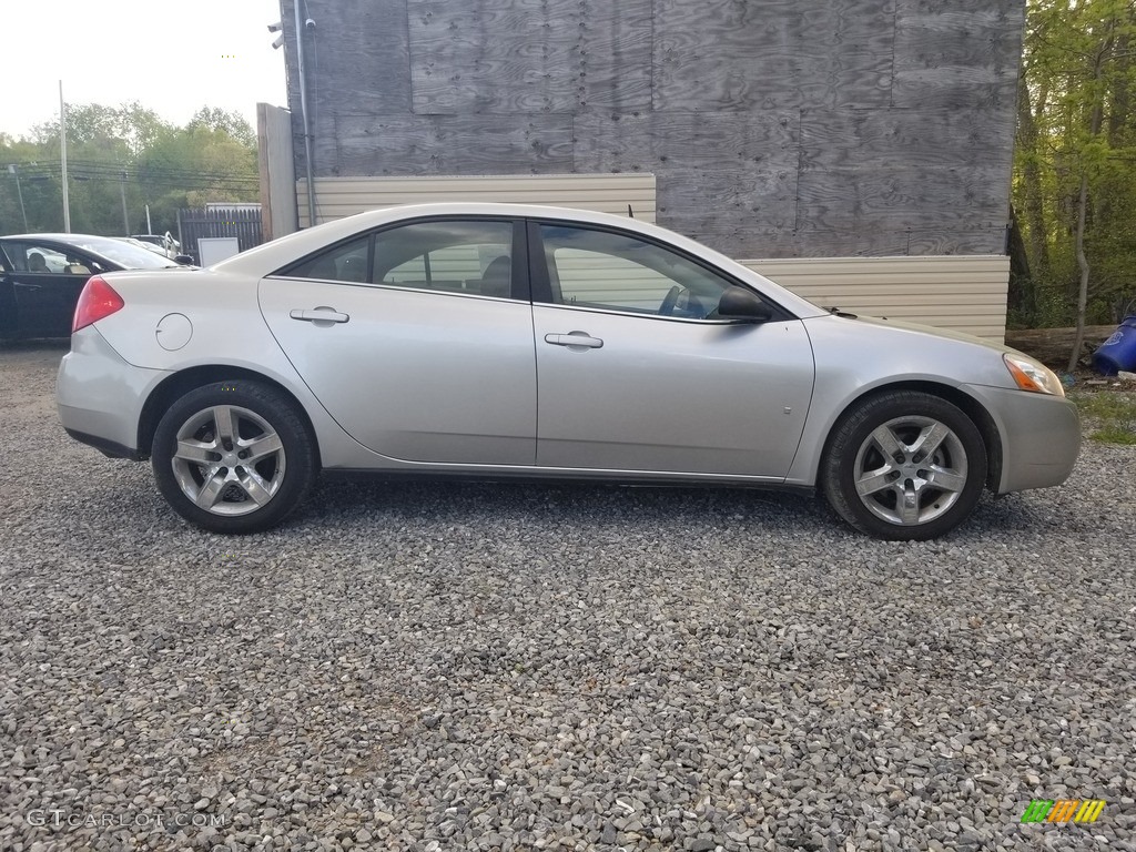 2008 G6 Sedan - Liquid Silver Metallic / Ebony Black photo #6