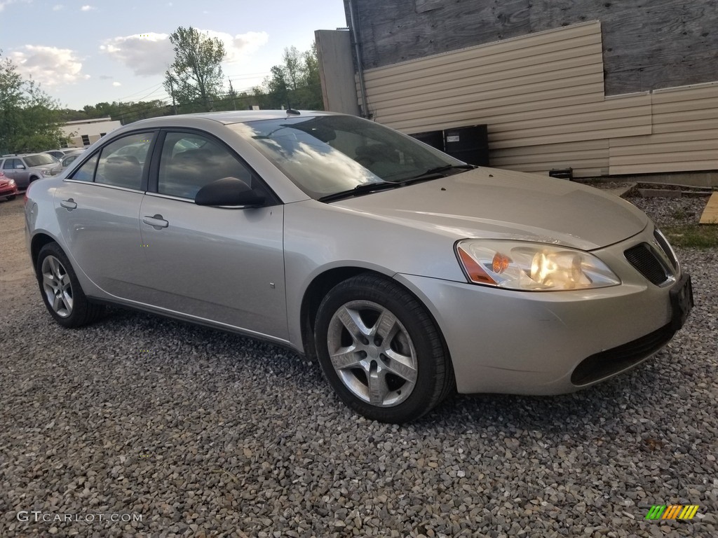 2008 G6 Sedan - Liquid Silver Metallic / Ebony Black photo #7