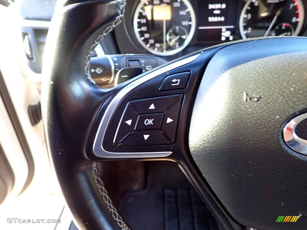 2017 Infiniti QX30 Premium AWD Wheat Steering Wheel Photo #141965642