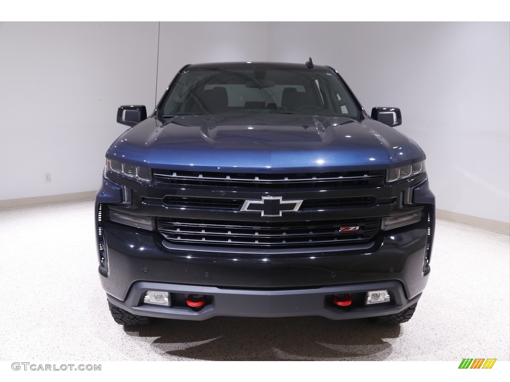 2020 Silverado 1500 LT Trail Boss Crew Cab 4x4 - Northsky Blue Metallic / Jet Black photo #2