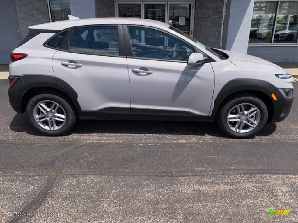 Cyber Silver 2022 Hyundai Kona SE AWD Exterior Photo #141966236